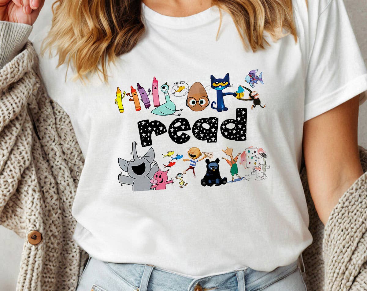 Read Kids Book Character - Back To School Teacher T-Shirt