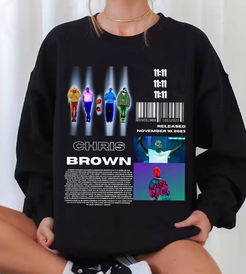 Chris Brown 2024 Tour Sweatshirt