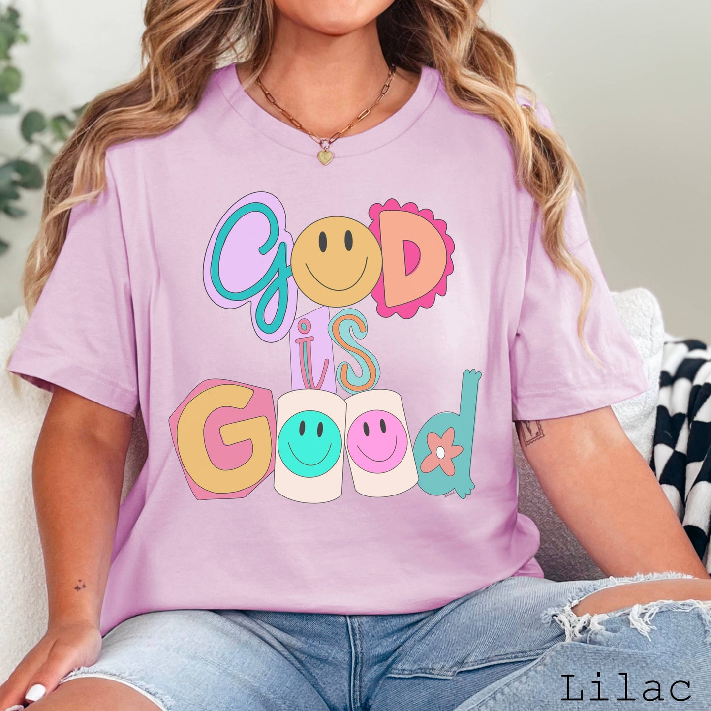 God Is Good Graphic Shirt | Bella Canvas Tee