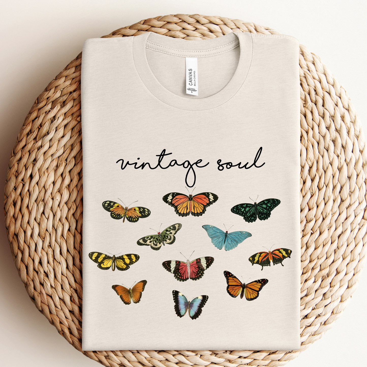 Butterfly Vintage Soul Graphic Tee