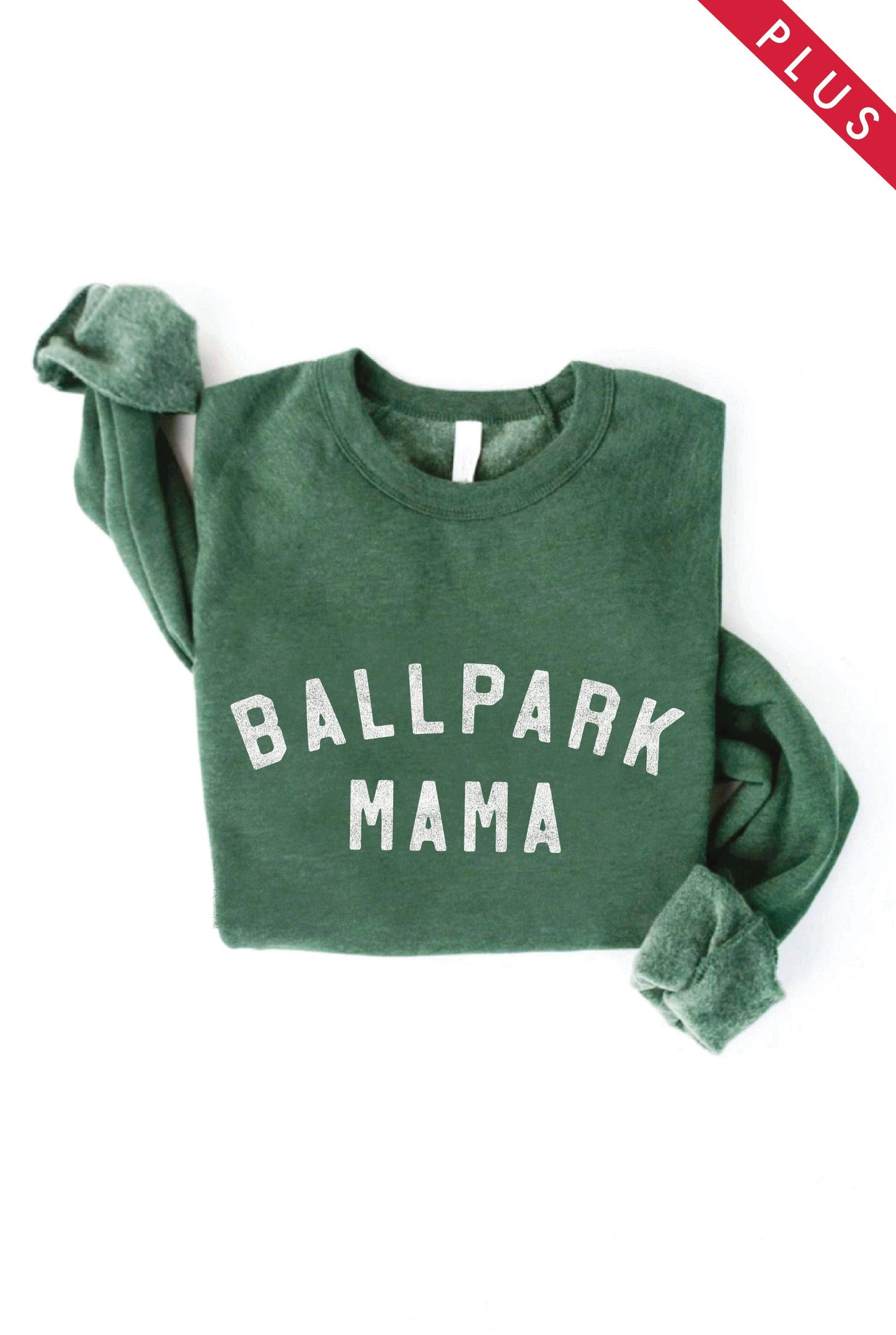 Ballpark Mama Plus Graphic Sweatshirt