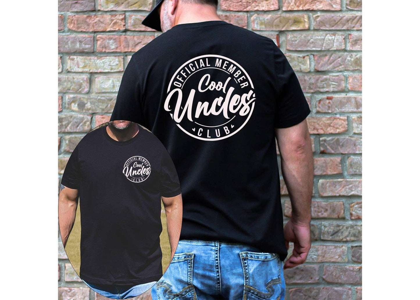 Cool Uncle Club T-Shirt, Uncle Birthday Gift
