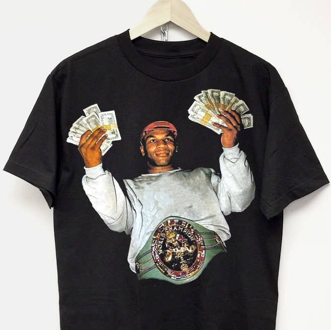 Mike Tyson Vintage Rap Tee Hip Hop Streetwear T-Shirt