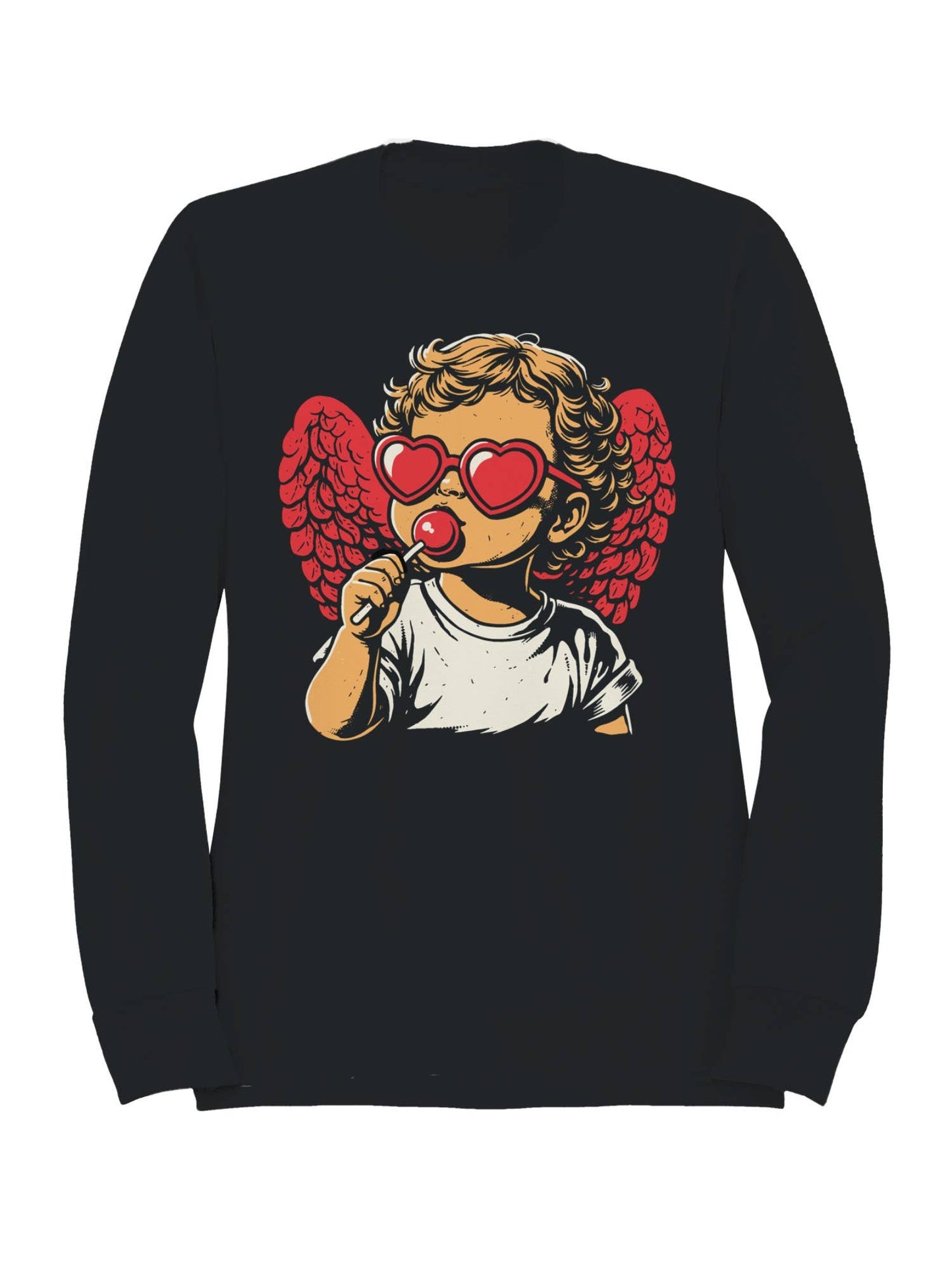 Kawaii Cupid: Love Struck Icon Women's Sweatshirt