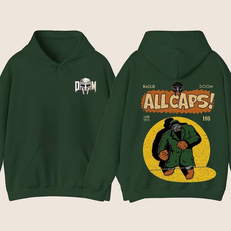 Metal Face Madvillain Unisex Hoodie & Tee Collection