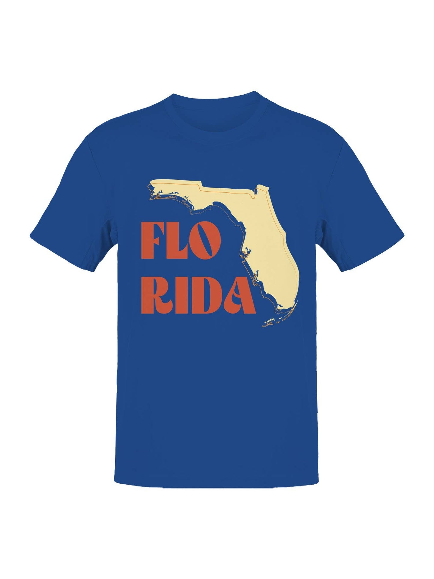 Florida State Map Illustration Men's T-Shirt