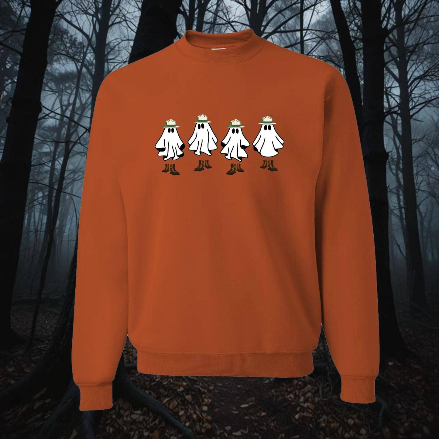 Ghost Ranger National Park Halloween Sweatshirt
