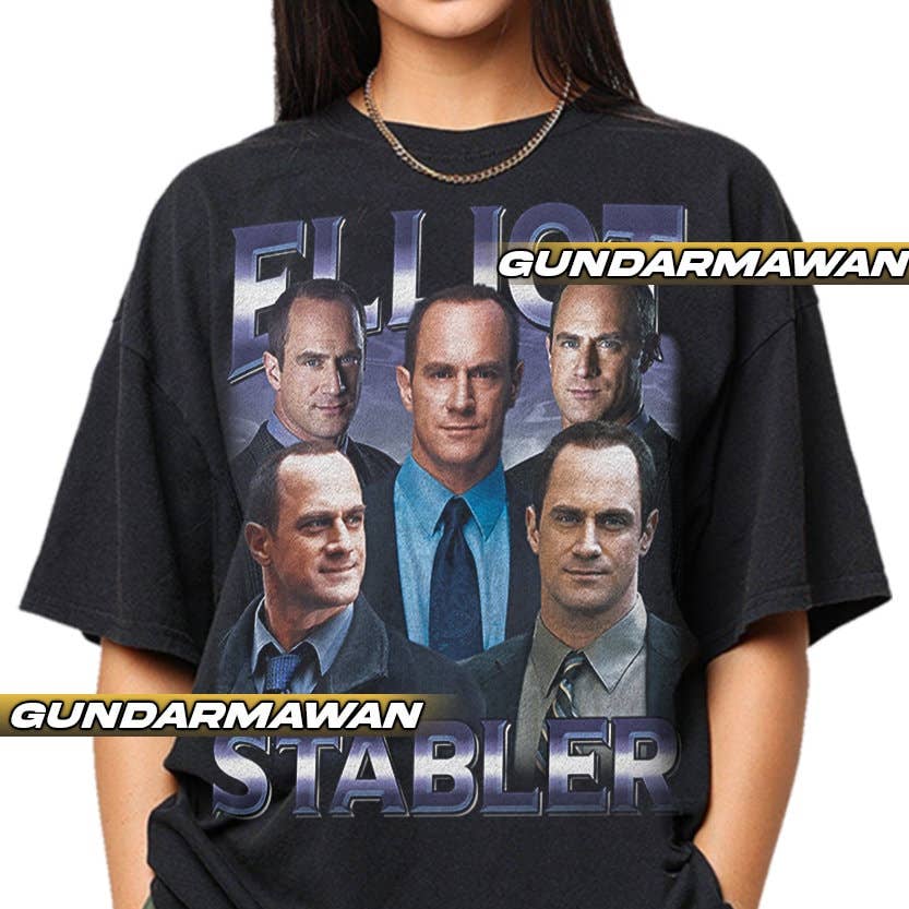 Limited Elliot Stabler Vintage T-Shirt – Unisex Gift