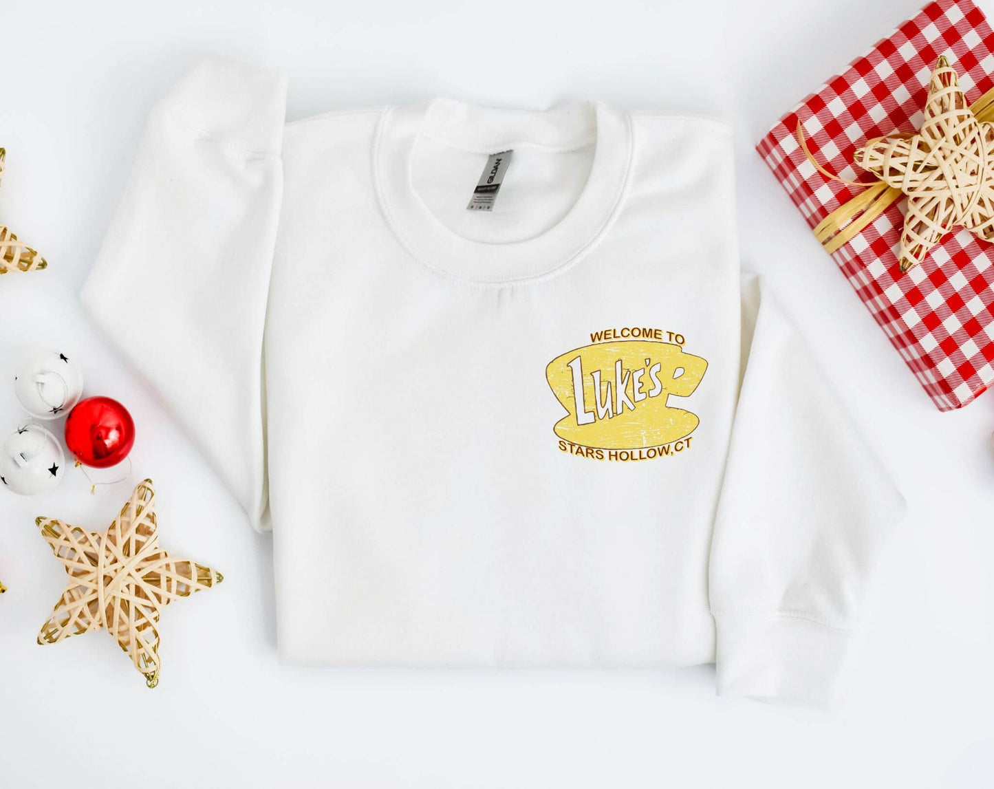 Luke's Diner Sweatshirt Retro Stars Hollow Vibes