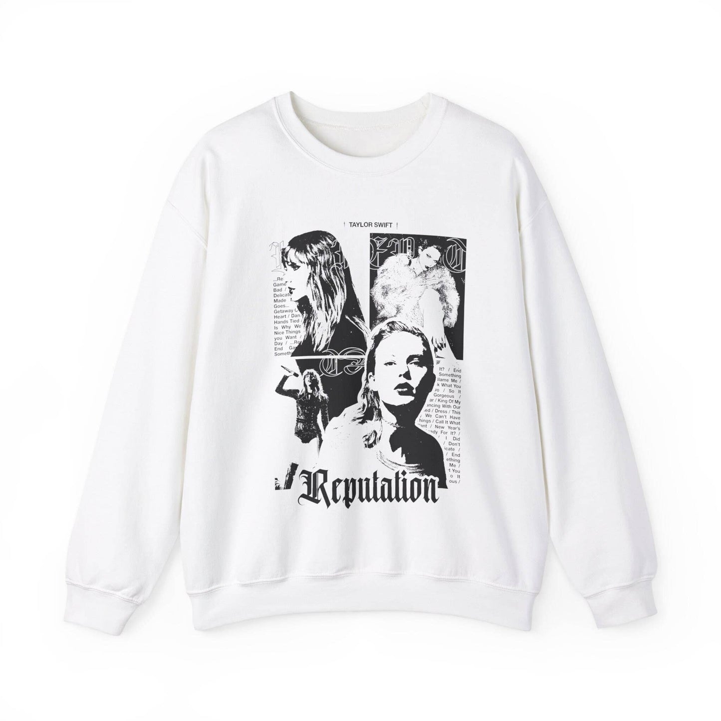 Reputation Album Montage Graphic Sweatshirt