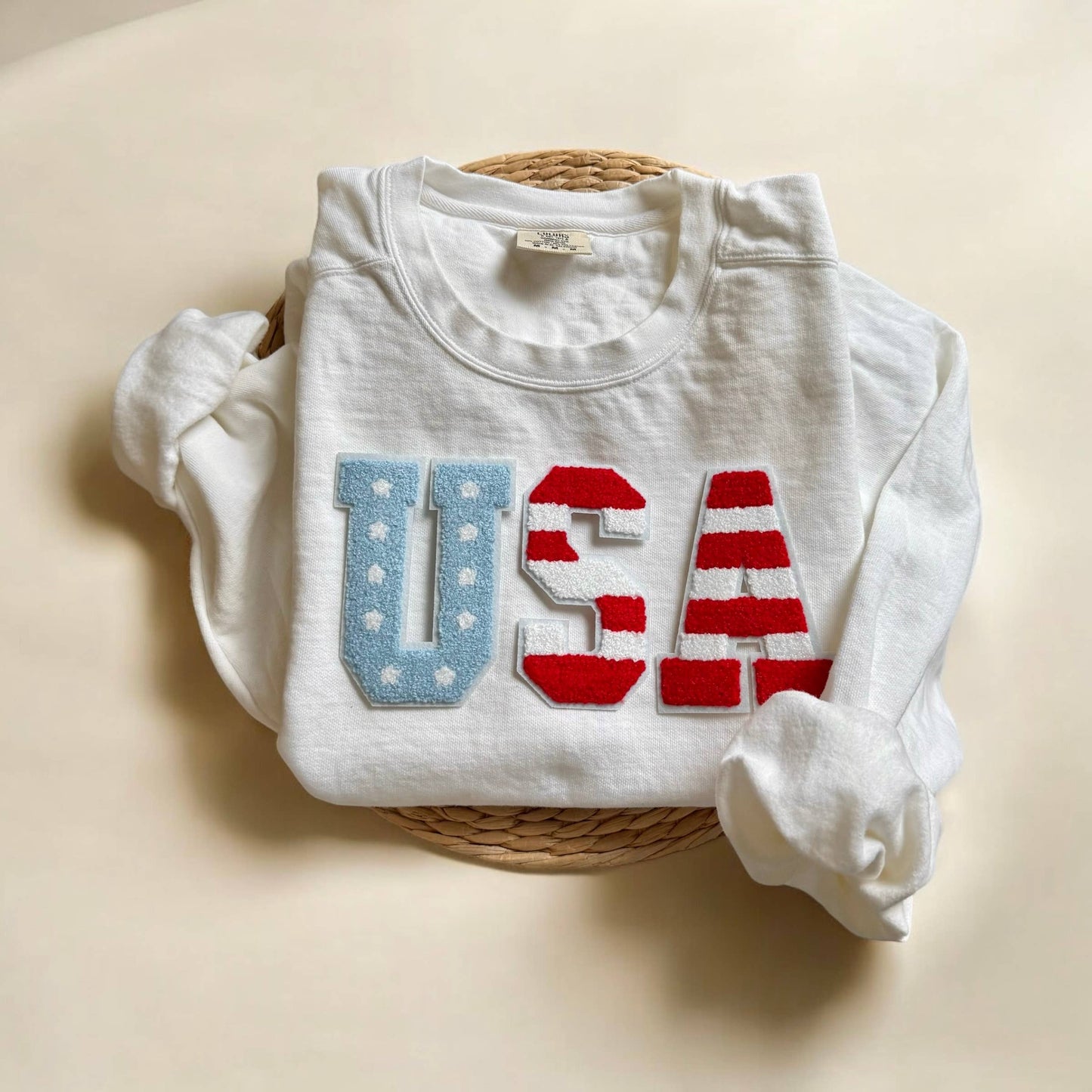 Comfort Colors USA Crewneck Sweatshirt, Independence Clothin