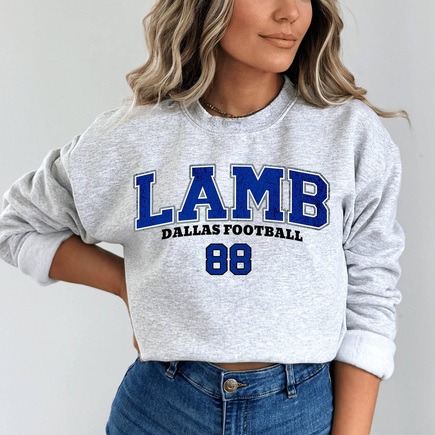Ceedee Lamb Dallas Football Sweatshirt Cowboys Retro Sweatsh