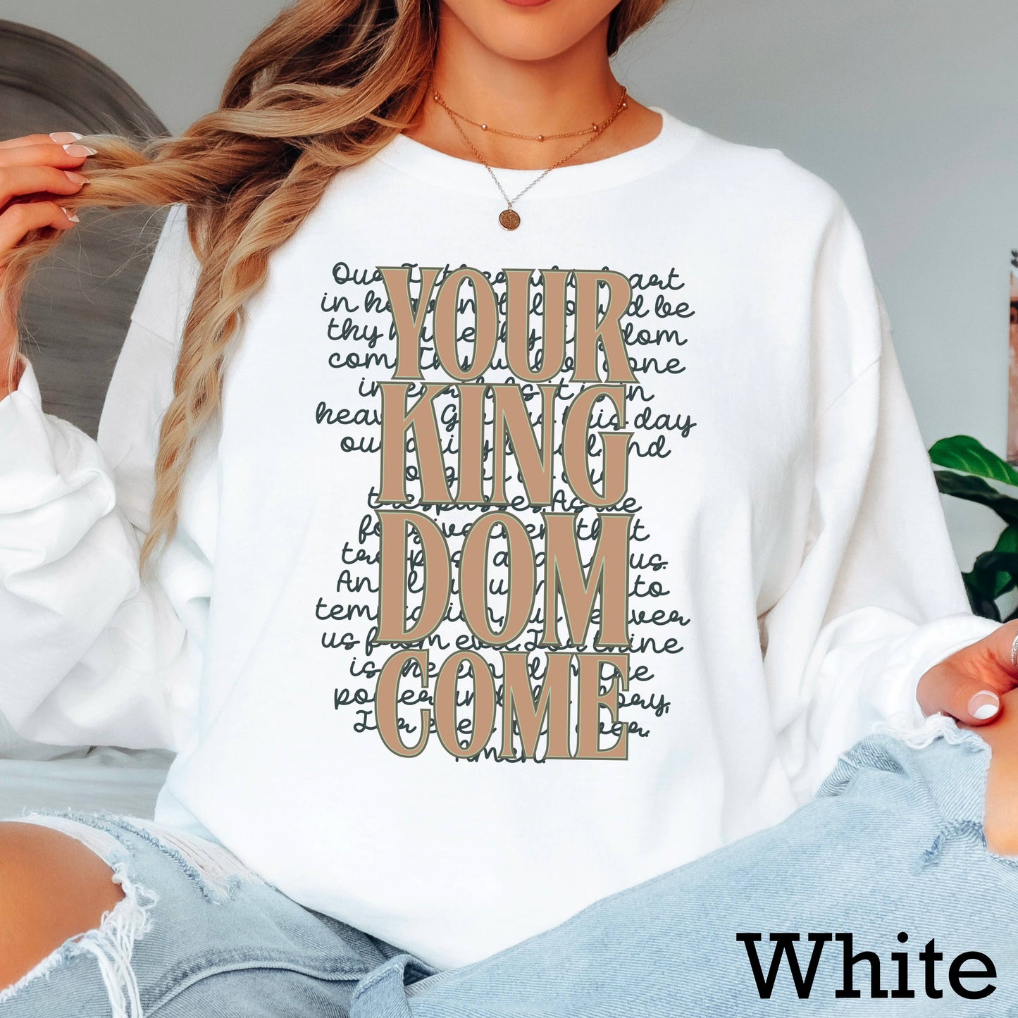 Your Kingdom Come Long Sleeve Christian Shirt