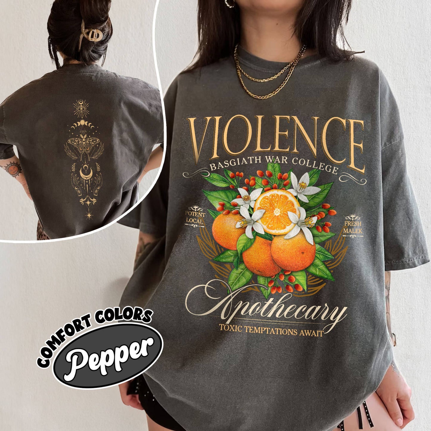 Bookish Tee - Basgiath War College Merch For Riders Quadrant