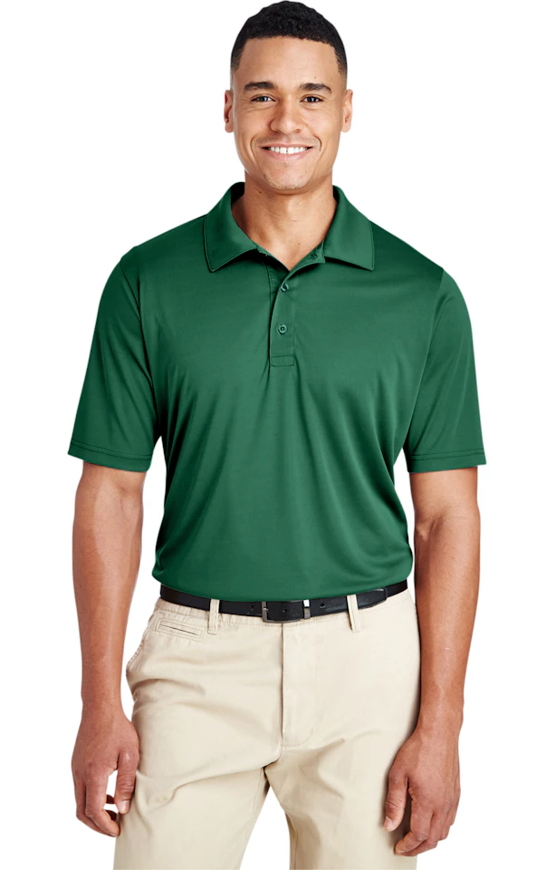 Custom Designed - Men's Polo (Sport Forest) Adult, Team 365, Performance