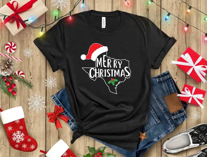 Merry Christmas Texas T-Shirt