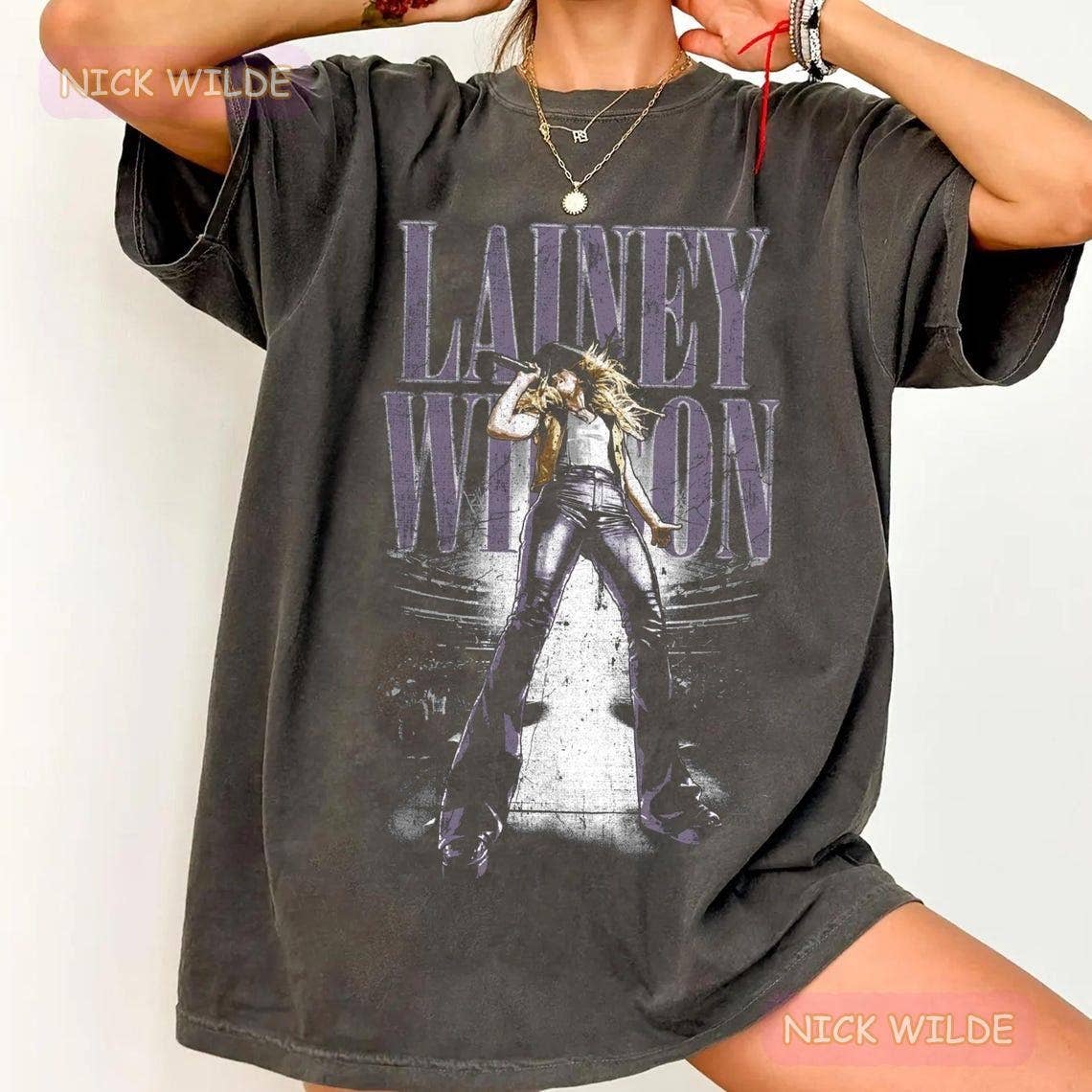 Lainey Wilson Vintage Country Music Tour Tee