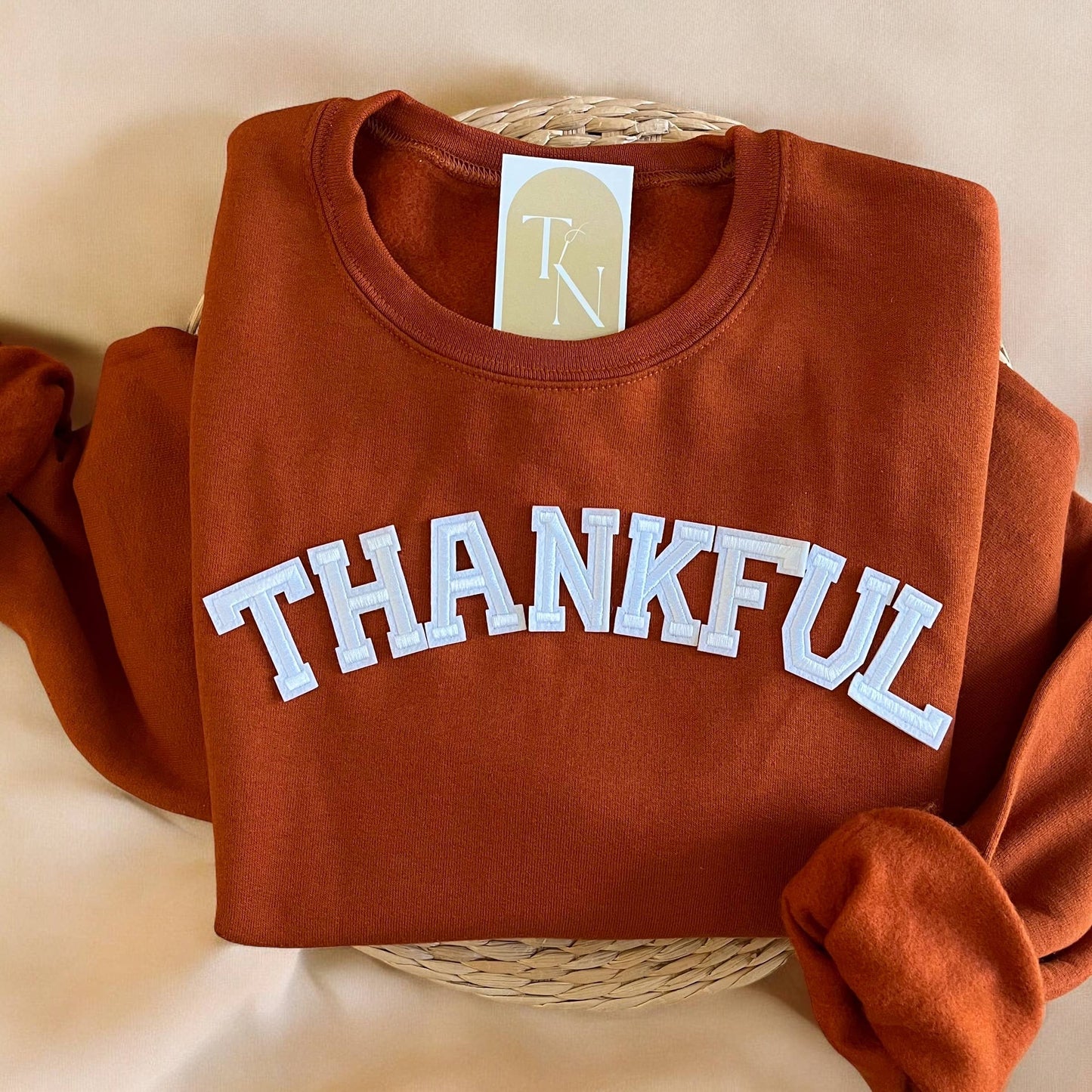 Thankful Sweatshirt, Fall Thanksgiving Sweatshirt