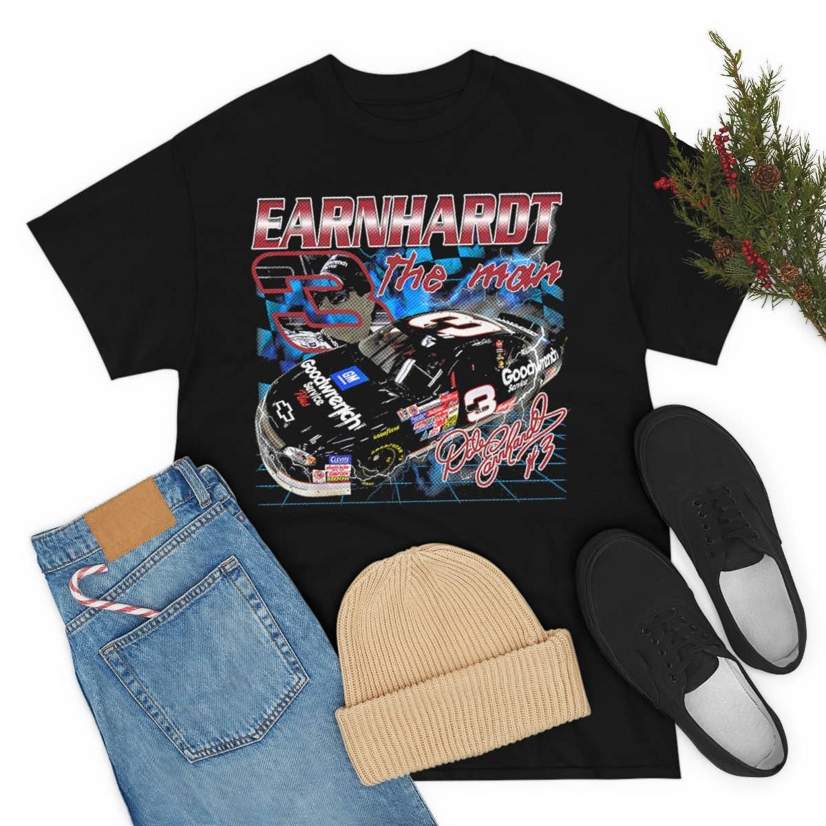 Vintage Dale Earnhardt Nascar Graphic Unisex Tee