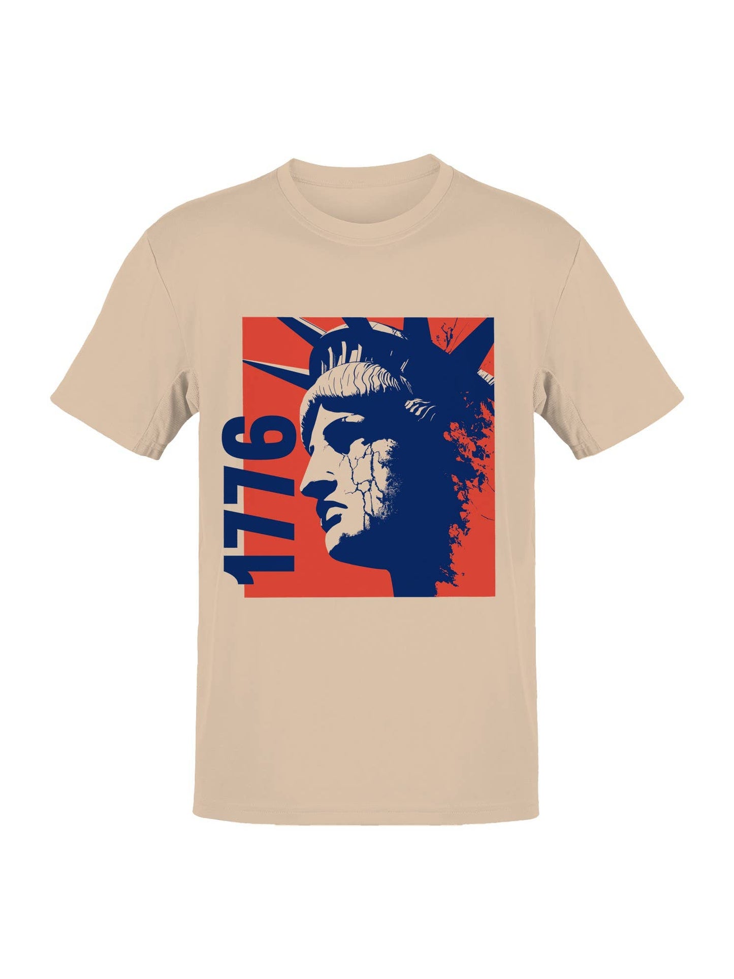 1776 Liberty Graphic Design Men's T-Shirt