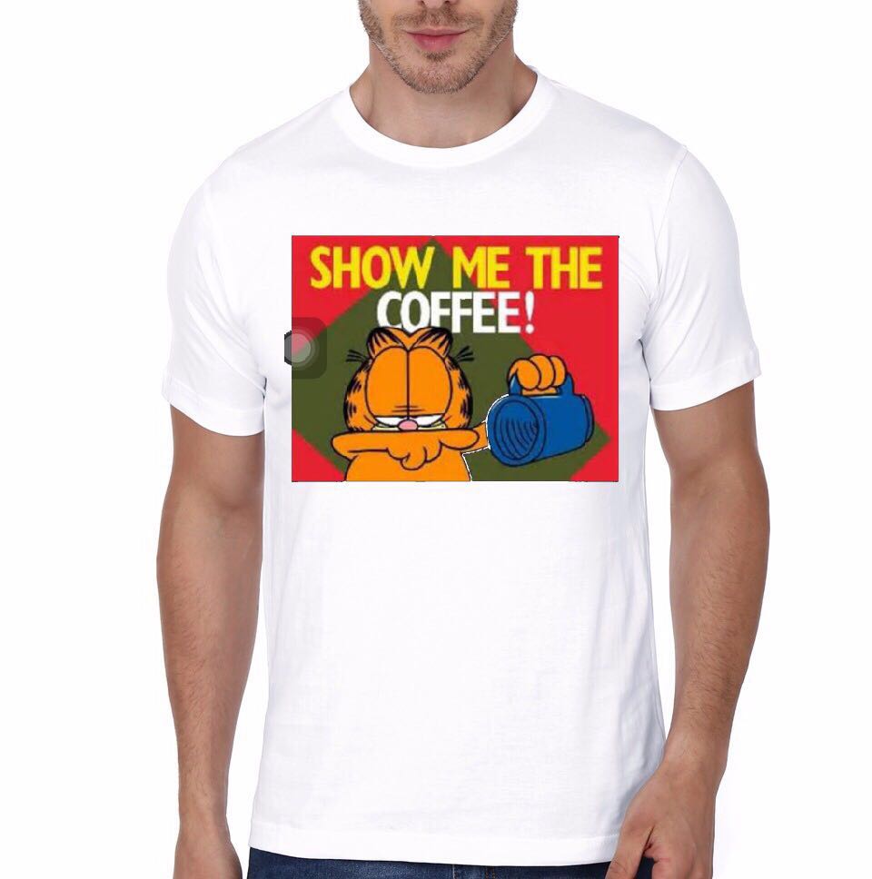 Garfield White T-Shirt