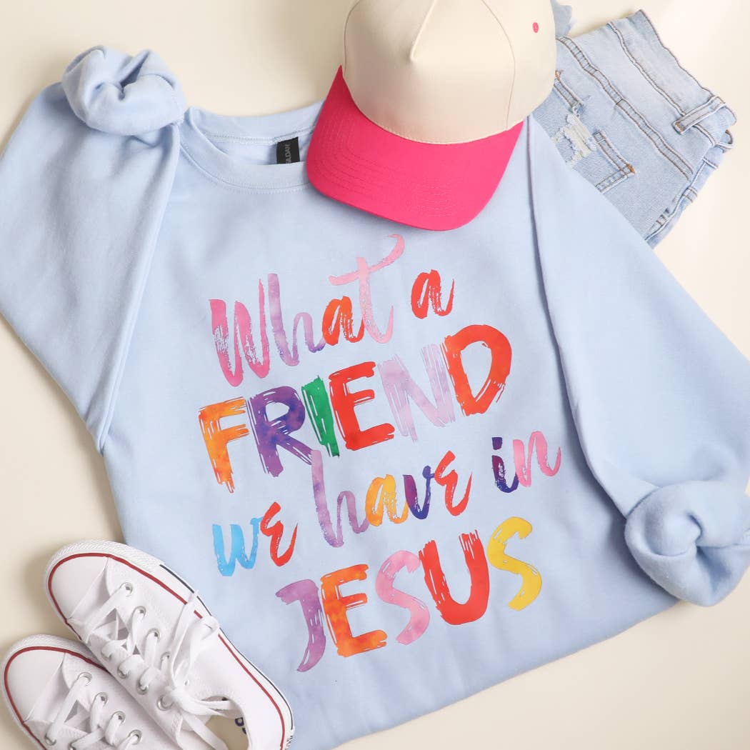 What A Friend We Have in Jesus Heavyweight Sweatshirt
