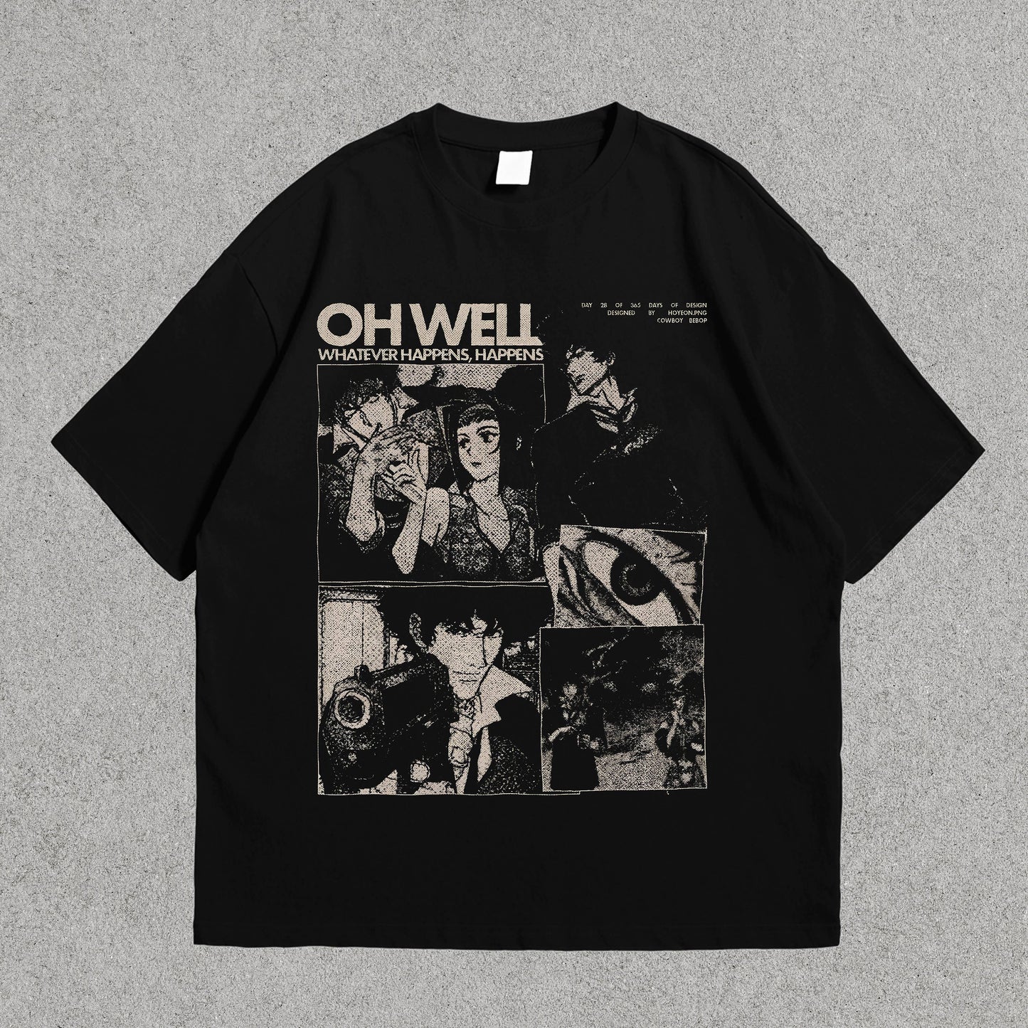 Cowboy Bebop Vintage T-Shirt - 90s Retro Anime Merch Tee