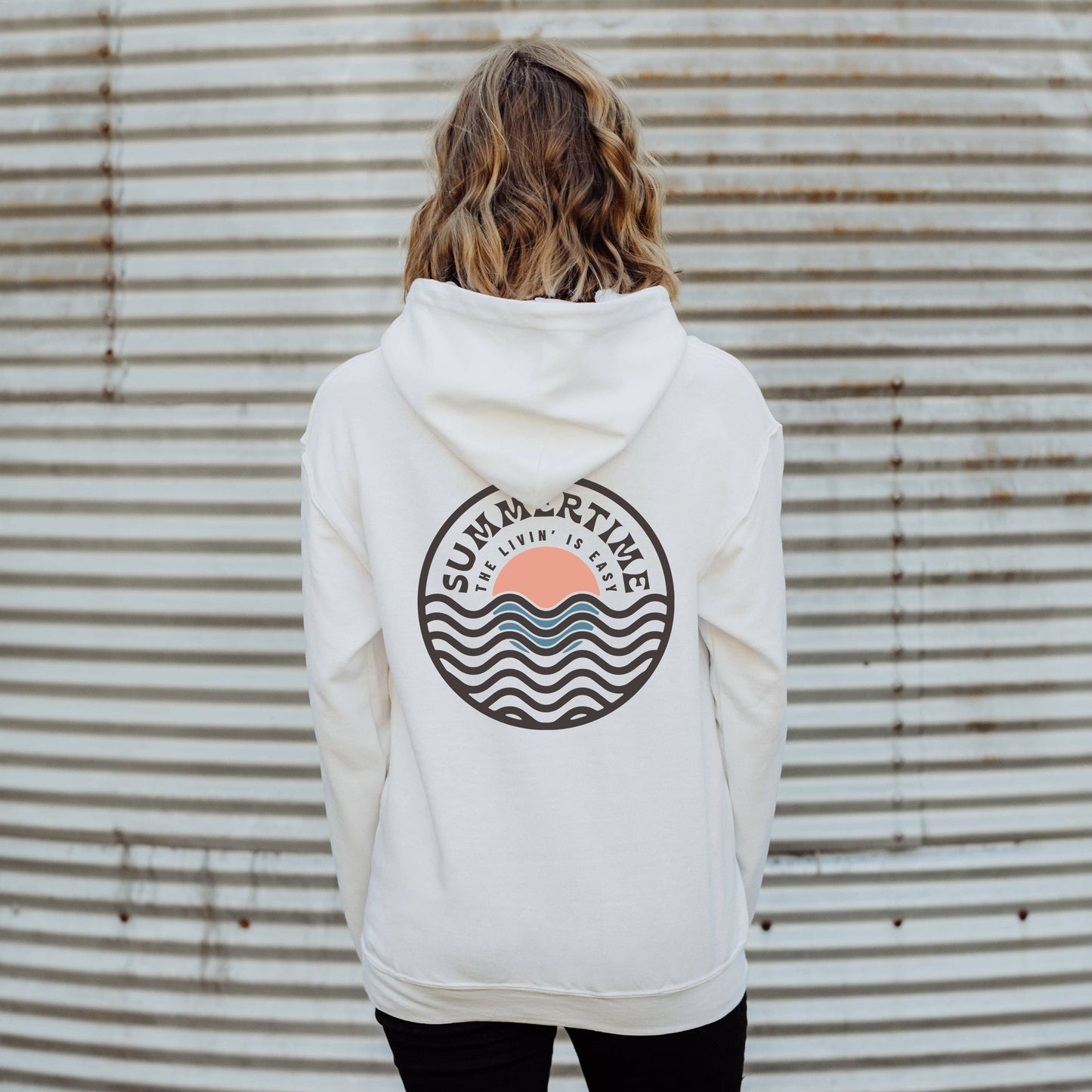 Summertime Hoodie | Beach | Sizes S-2XL