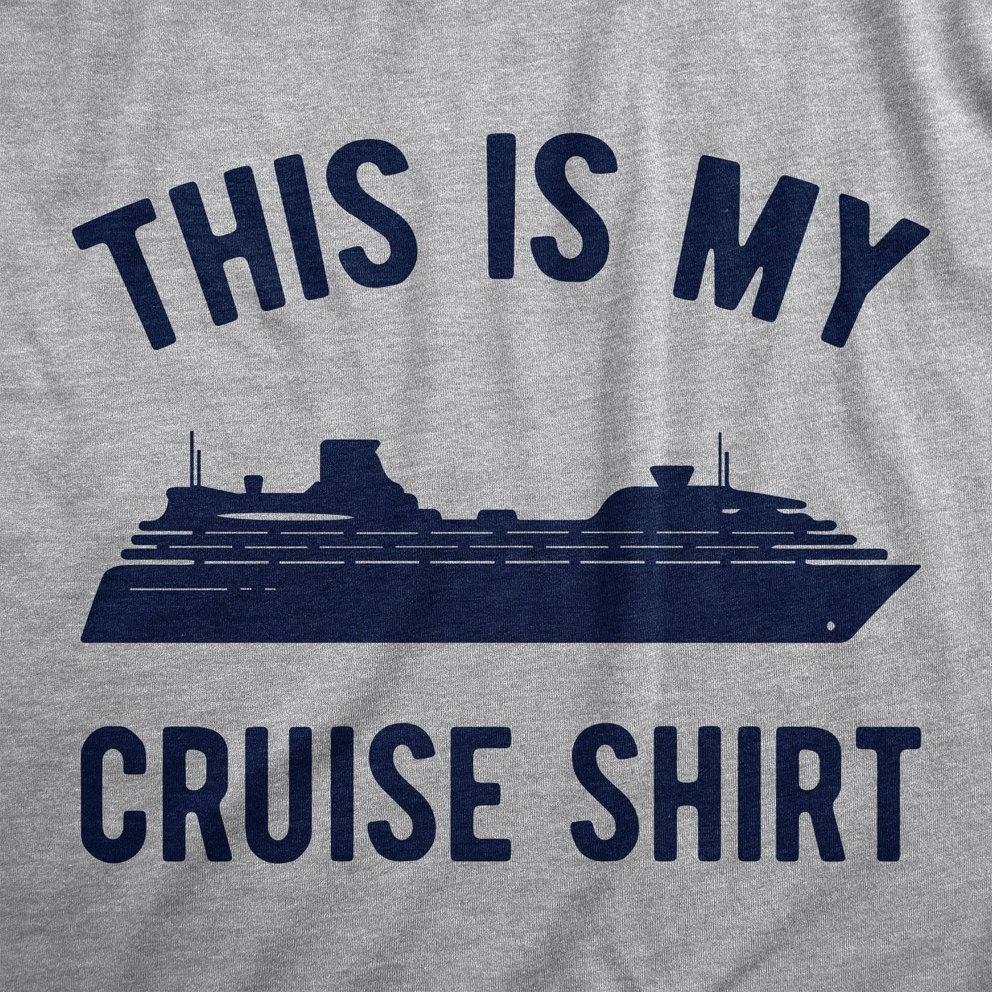 This Is My Cruise Shirt Men's Tshirt Vacation Graphic Tee
