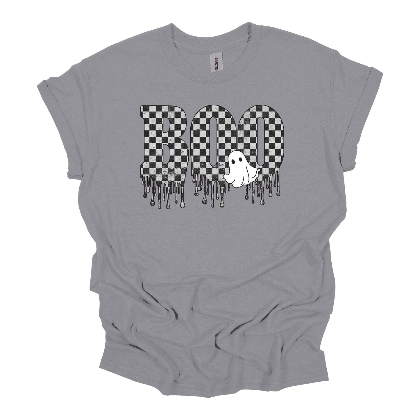 Check Boo with Ghost Tee