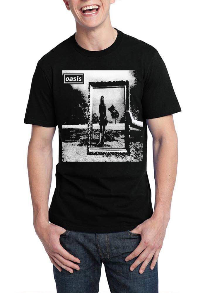 Oasis- Wonderwall Single White T-Shirt