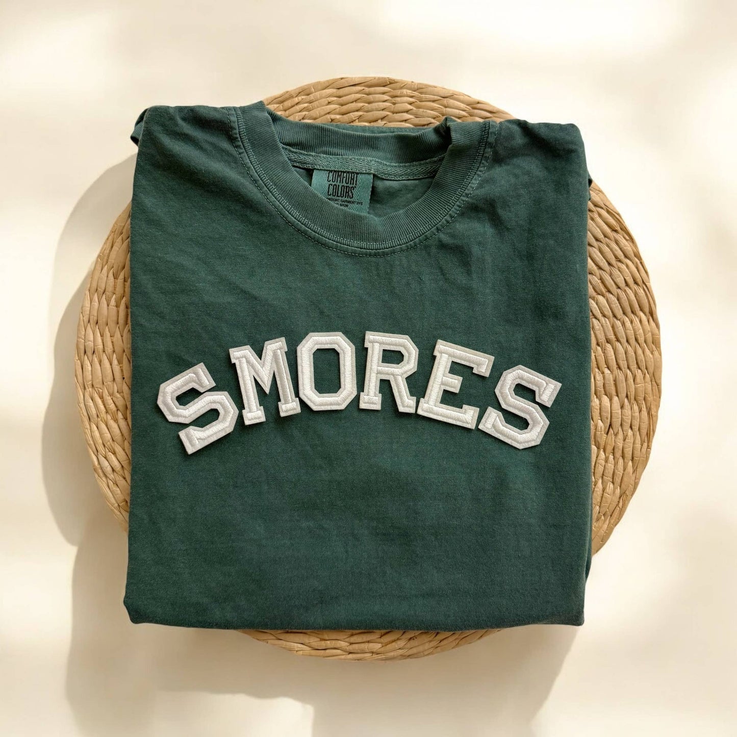 Smores Comfort Colors Short Sleeve Shirt, Campfire Tshirts