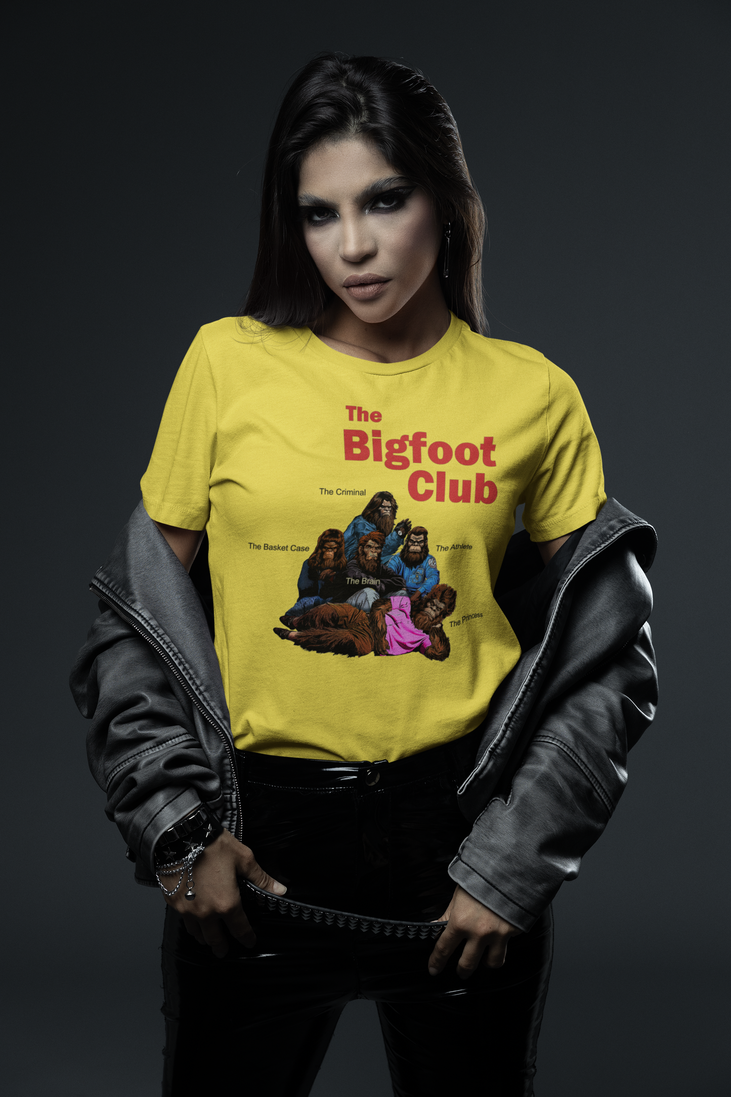 The Bigfoot Club Tshirt (Yellow)