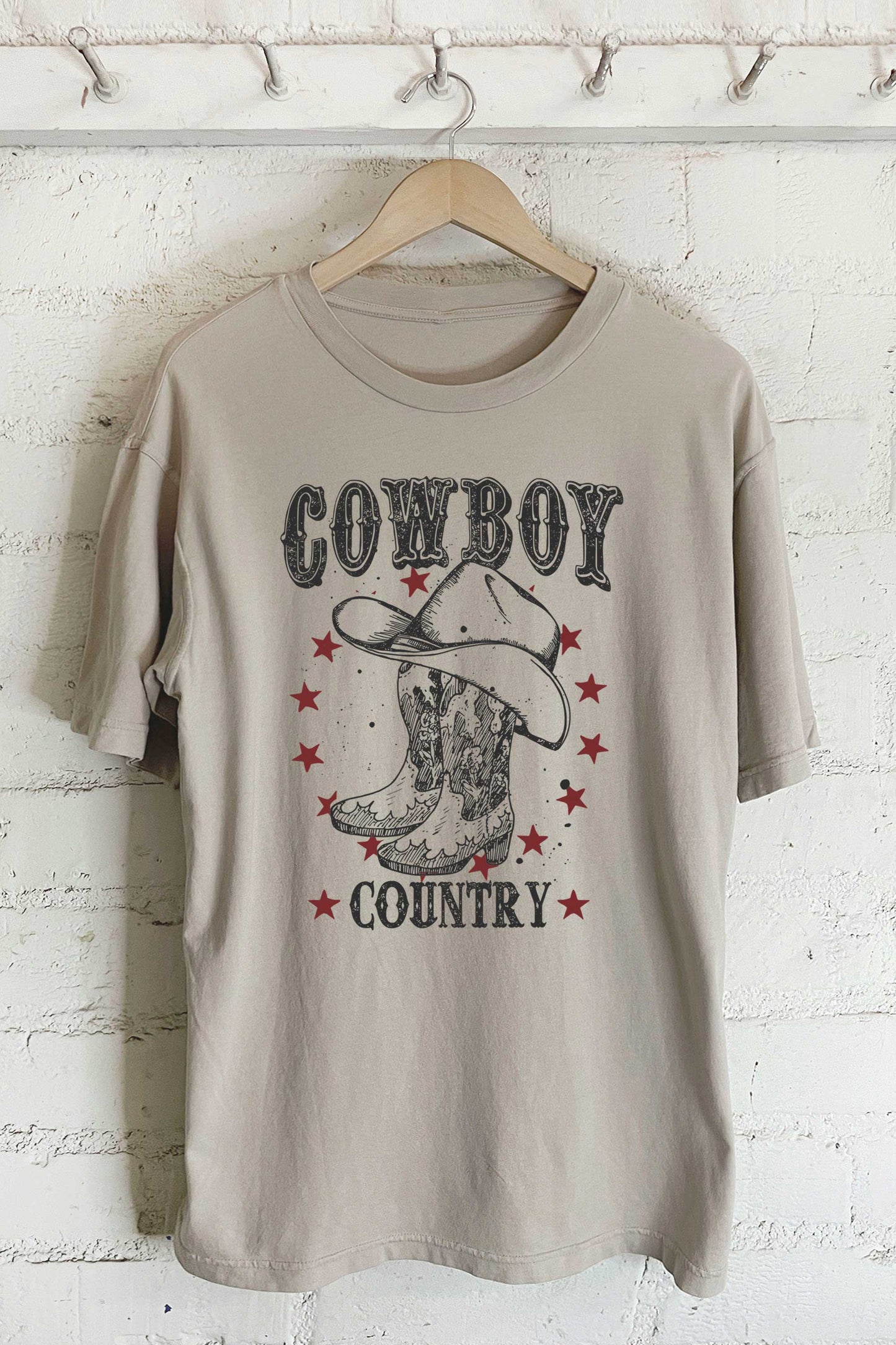 Cowboy-Oversized Tee