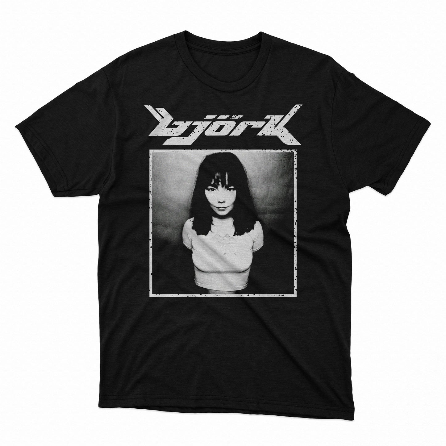 Vintage Unisex Bjork Logo Tee - Retro Music Fan Essential