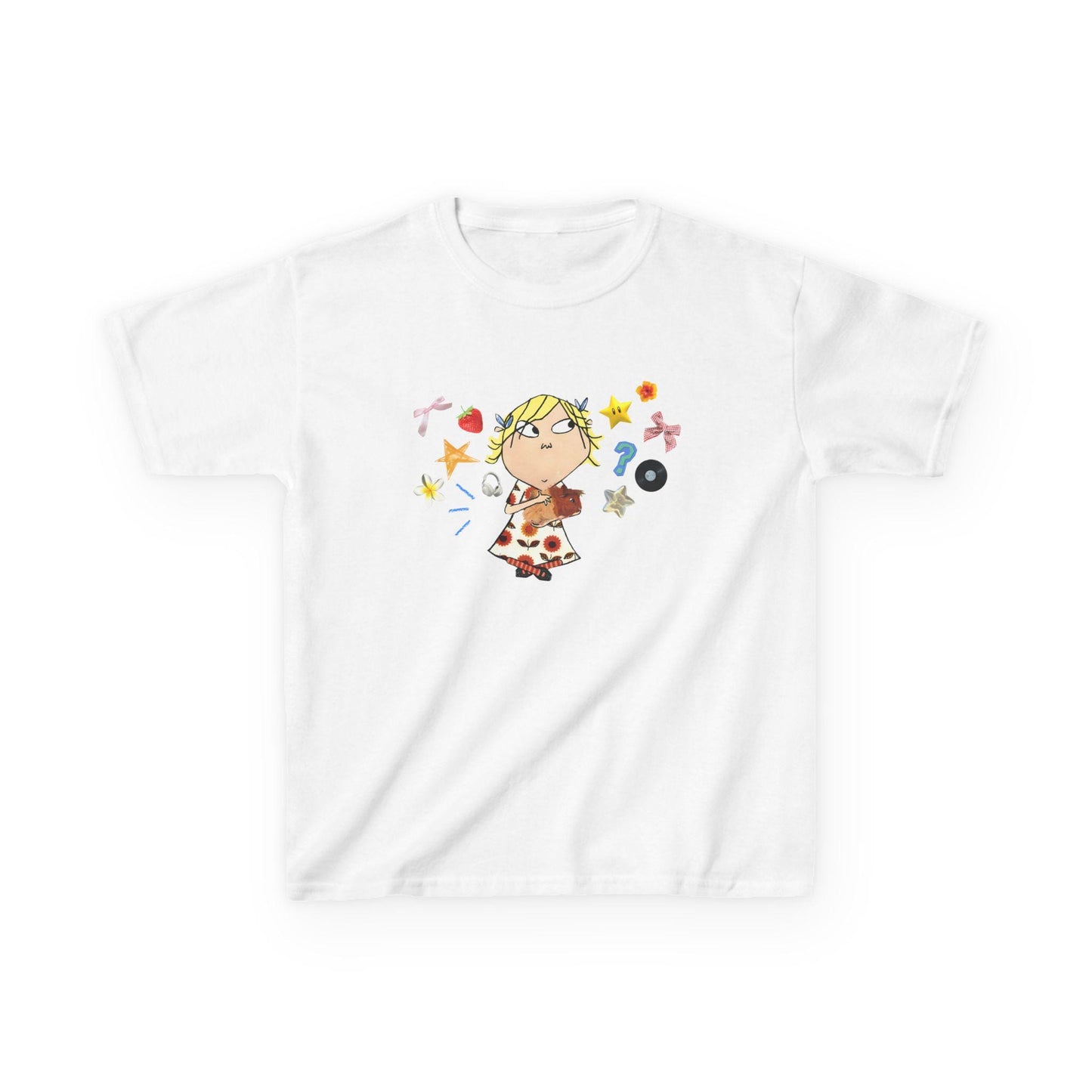 Retro Cartoon Nostalgia Kids Tee, 90S Style Graphic Shirt