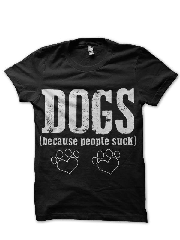 People Sucks Black Tee