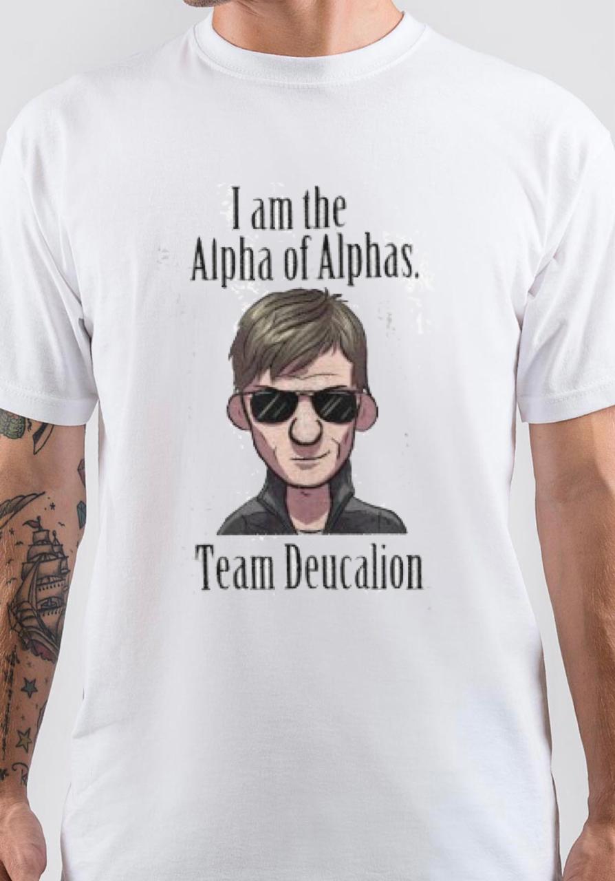 Deucalion White T-Shirt
