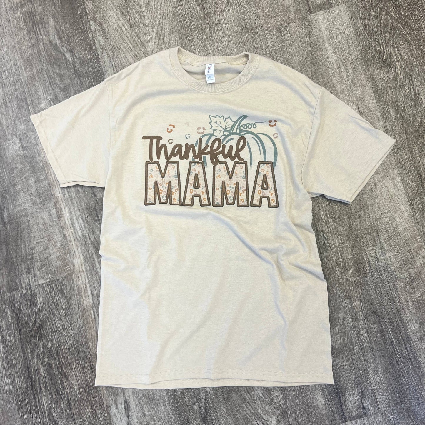 Thankful Mama On Sand Tee