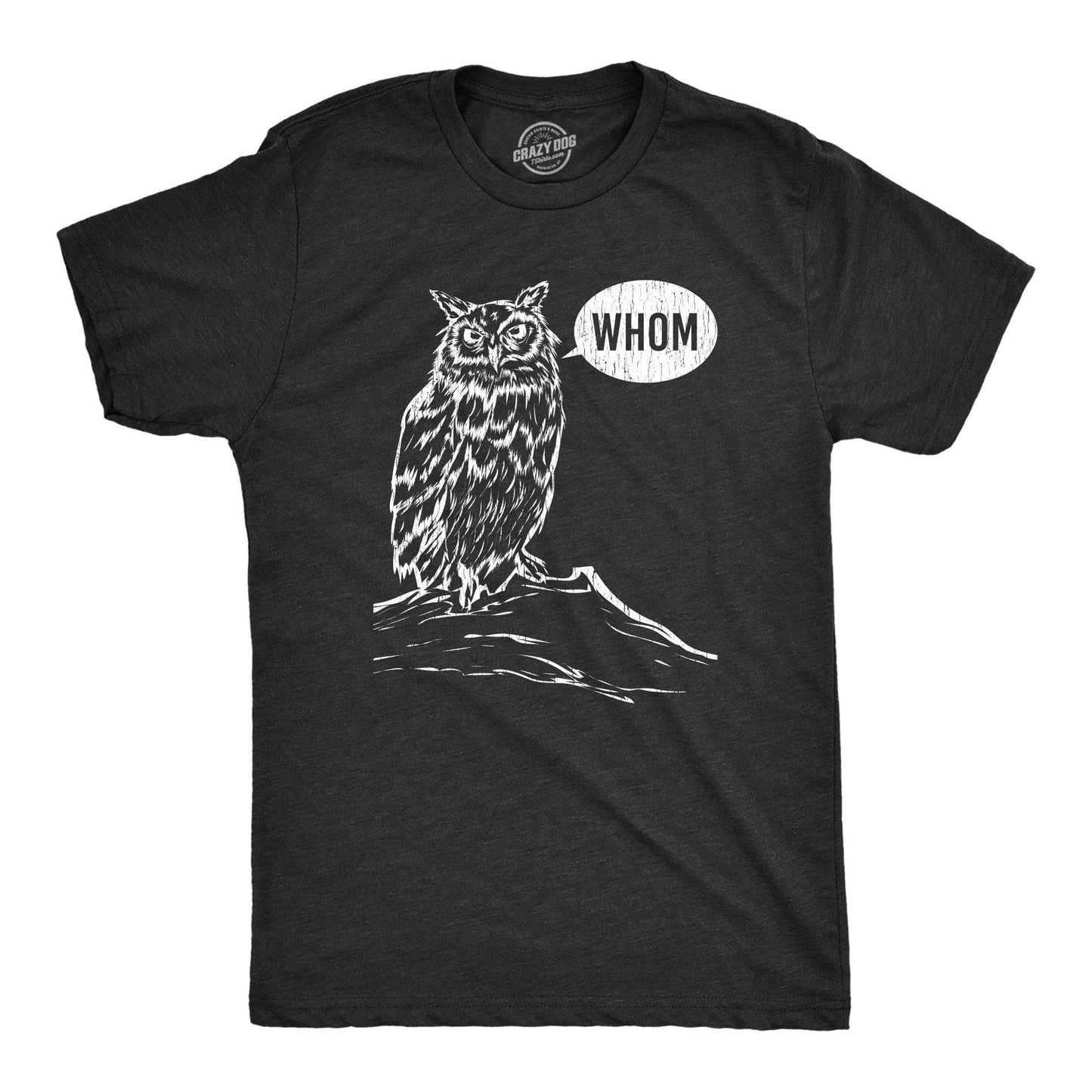 Whom Men's Tshirt Animal Graphic Tee Western T