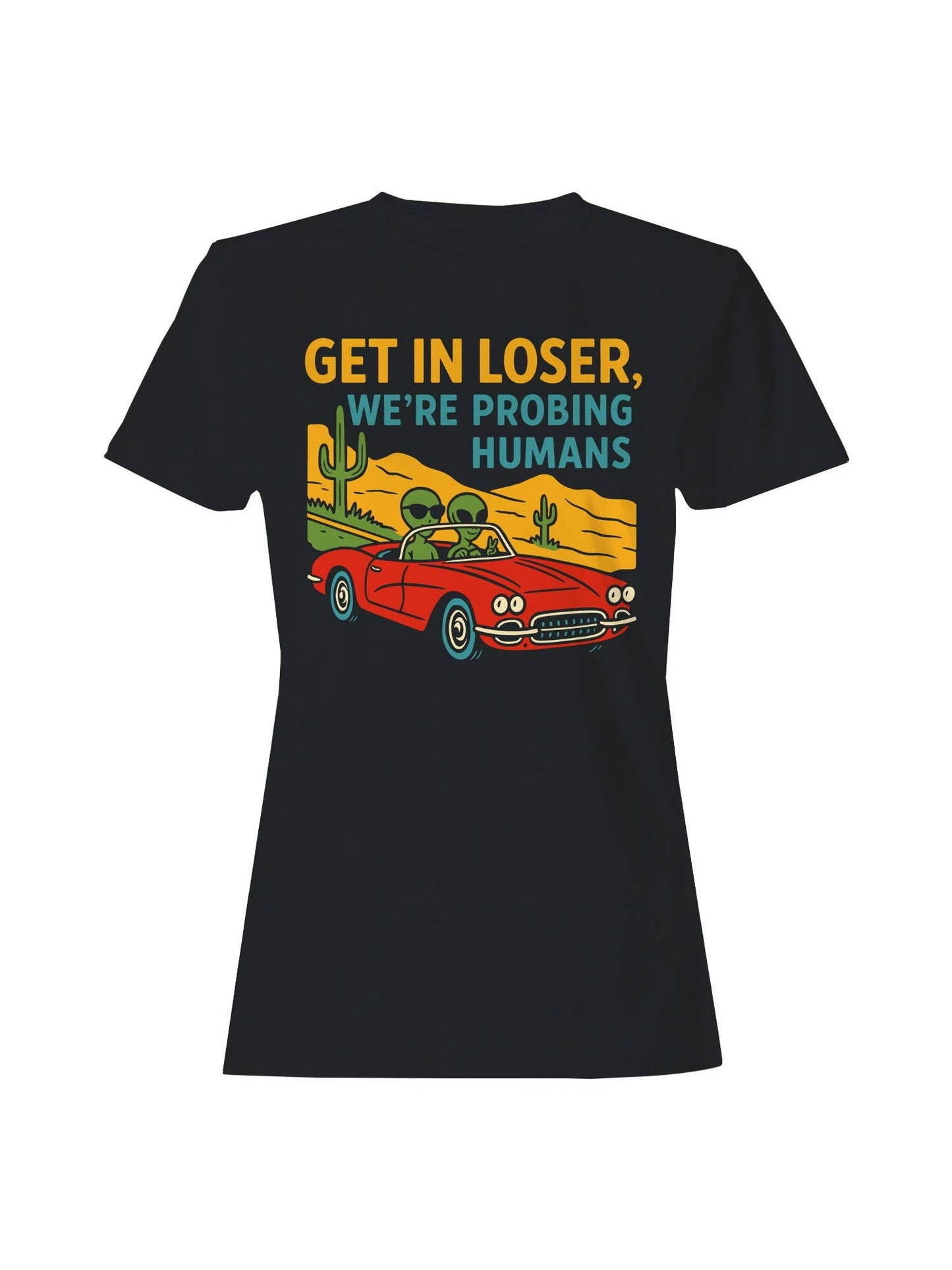 Alien Road Trip Adventures Women's T-Shirt