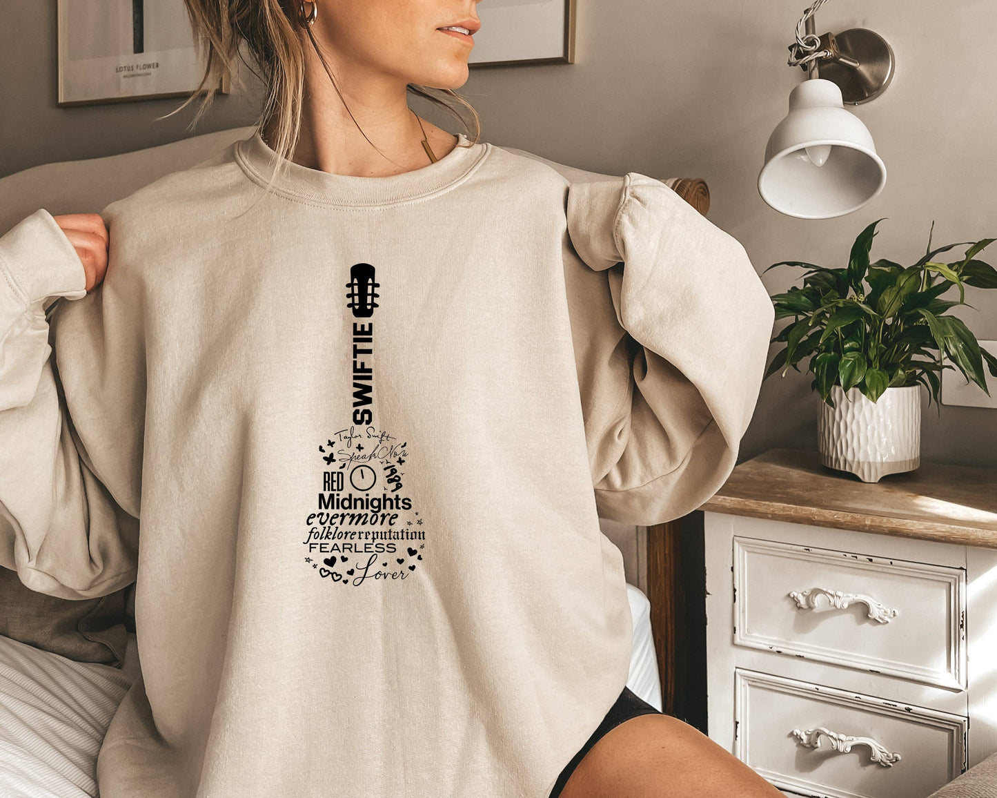 Swiftie Album Titles Tribute Sweatshirt