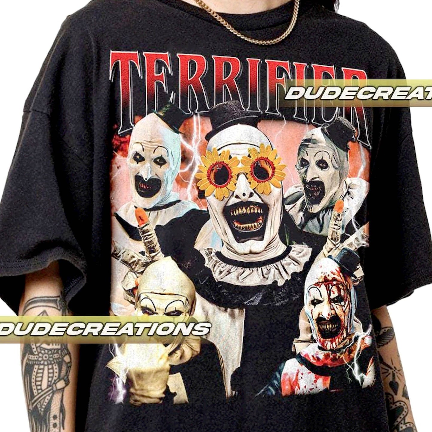 Terrifier Vintage Unisex T-Shirt Gift For Men and Women