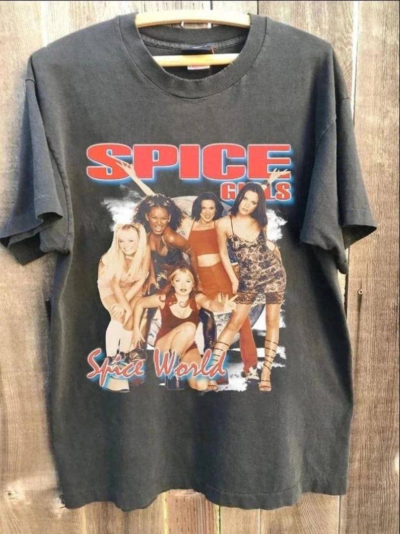 Spice Girls 90S Concert Tee - Girl Power!