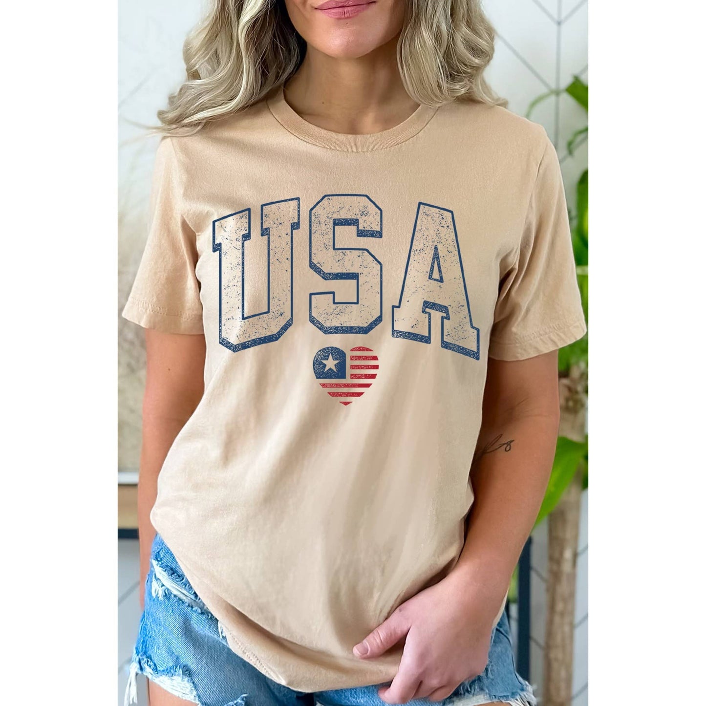 USA Short Sleeve T Shirt