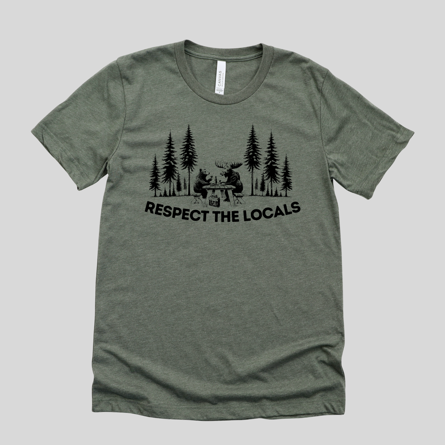 Respect the Locals Wildlife Tshirt 304