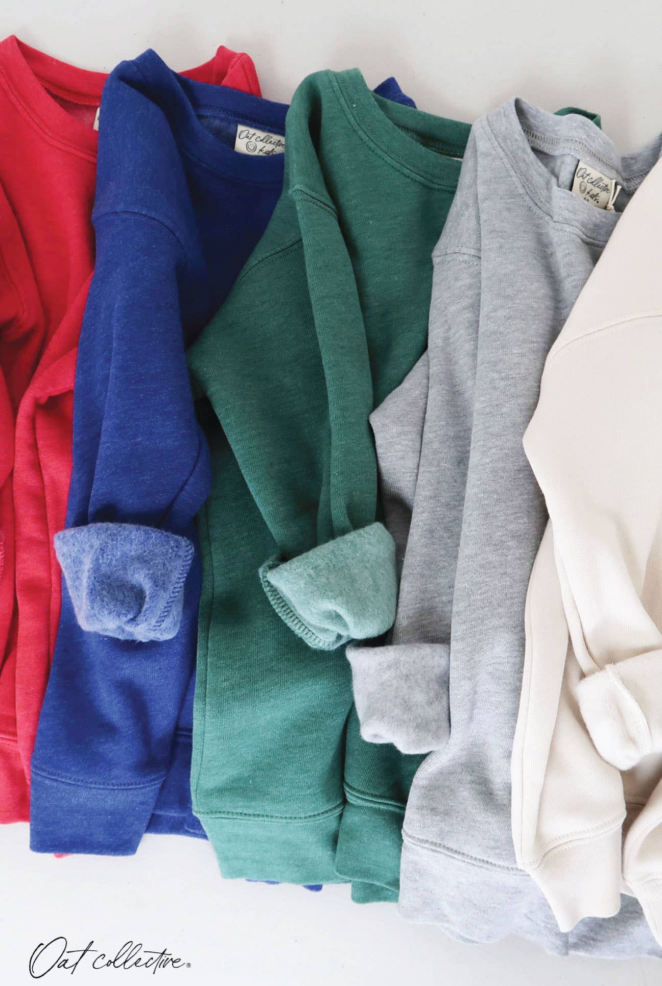 Basic Solid Unisex Graphic Sweatshirt