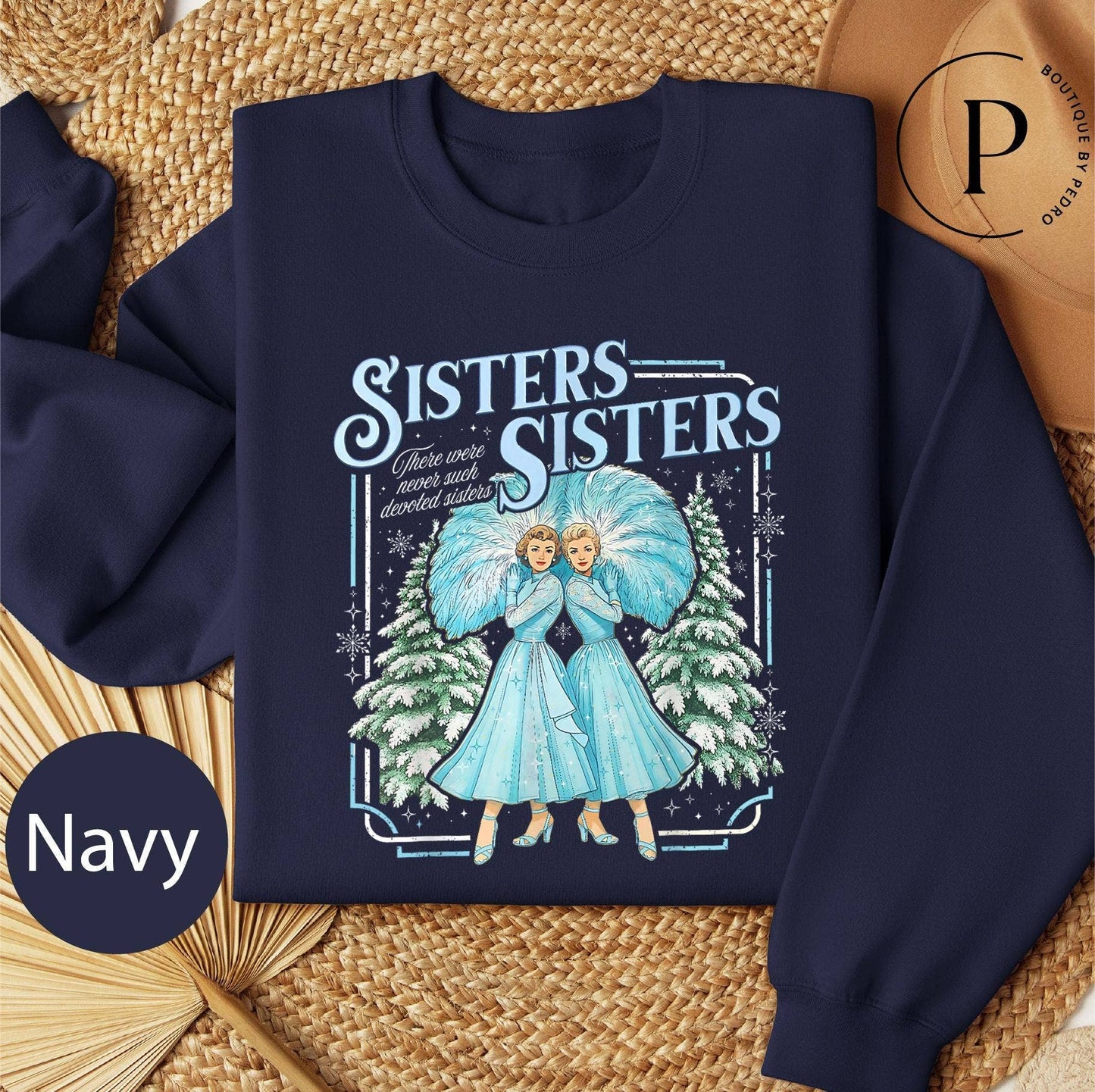 Devoted Sisters Christmas Holiday Sweatshirt