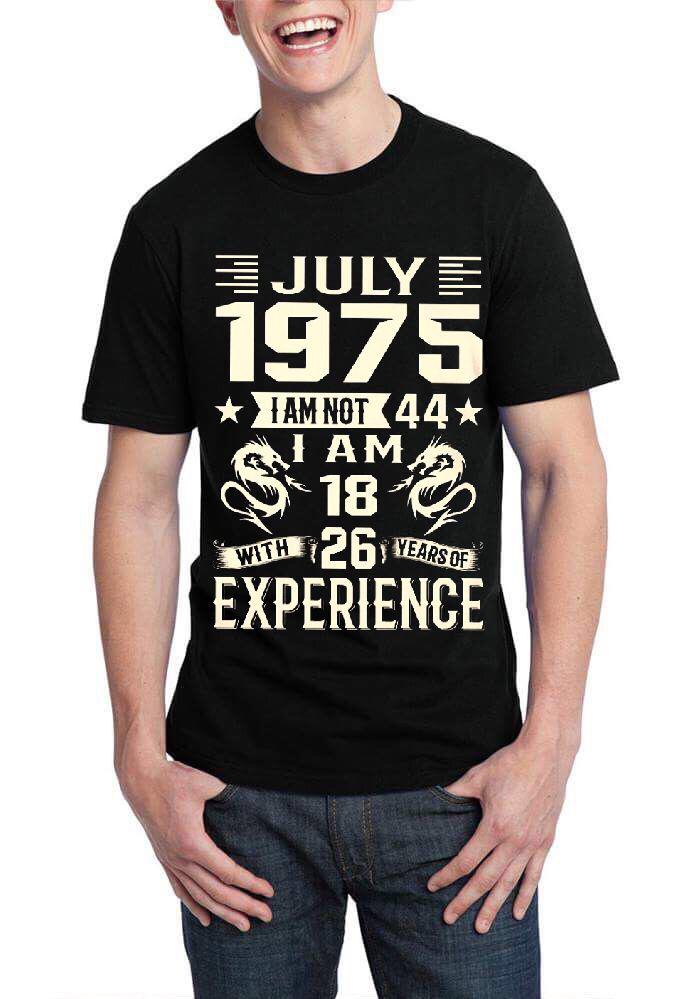 I Am Not Experience Half Sleeve T-Shirt