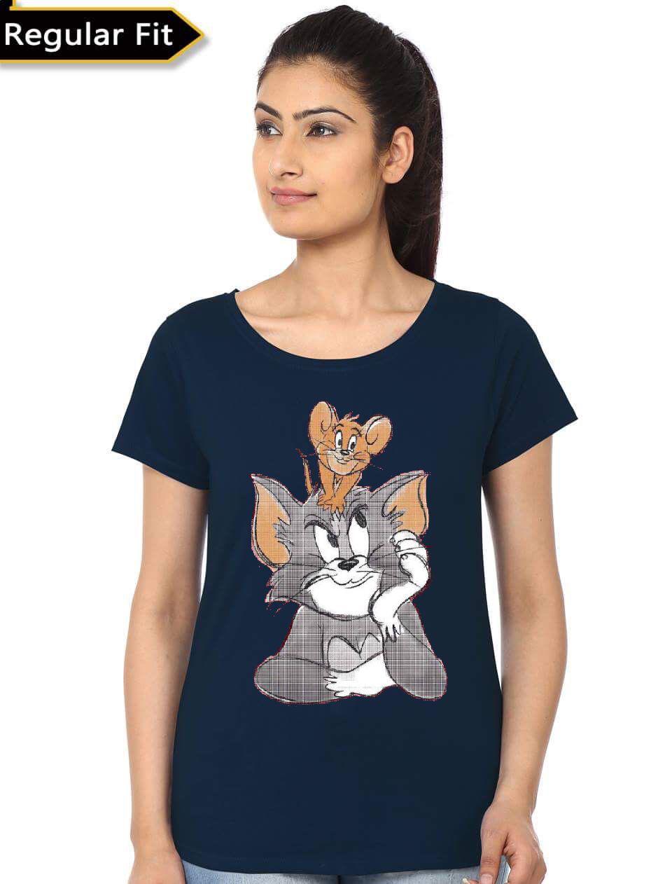 Tom and Jerry Girls T-Shirt